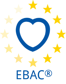 A blue heart and yellow starsDescription automatically generated